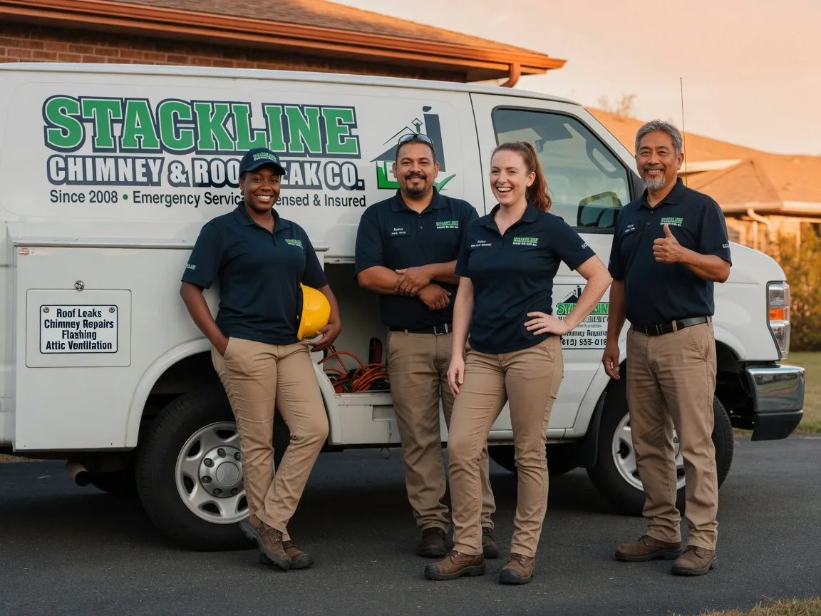 Chimney flashing repair company in Horner, WV